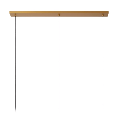 GUNHILD - Pendant light - 3xE27 - Transparant 30460/03/60 Lucide